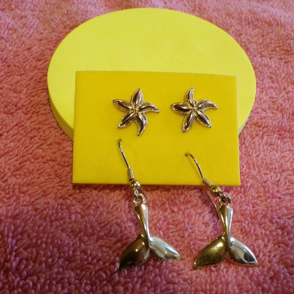 Ocean style earrings